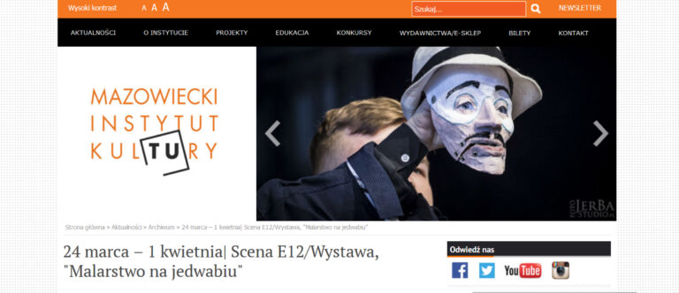 Malarstwo na jedwabiu