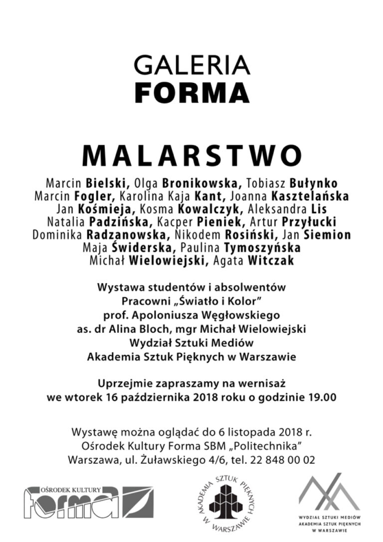 Malarstwo - Galeria Forma
